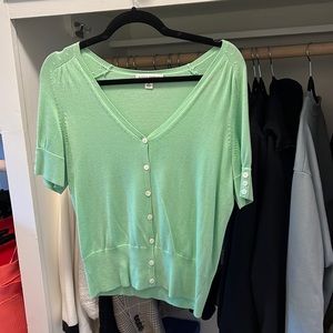 Women’s Banana Republic Silk Cashmere Short Sleeve Sweater